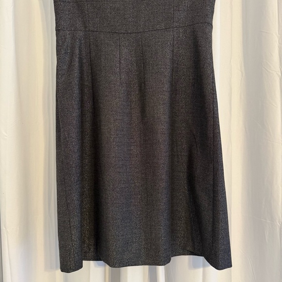 Theory Mica Conie Strapless Shimmer Wool Blend Cocktail Dress Women’s 12 - Picture 8 of 11